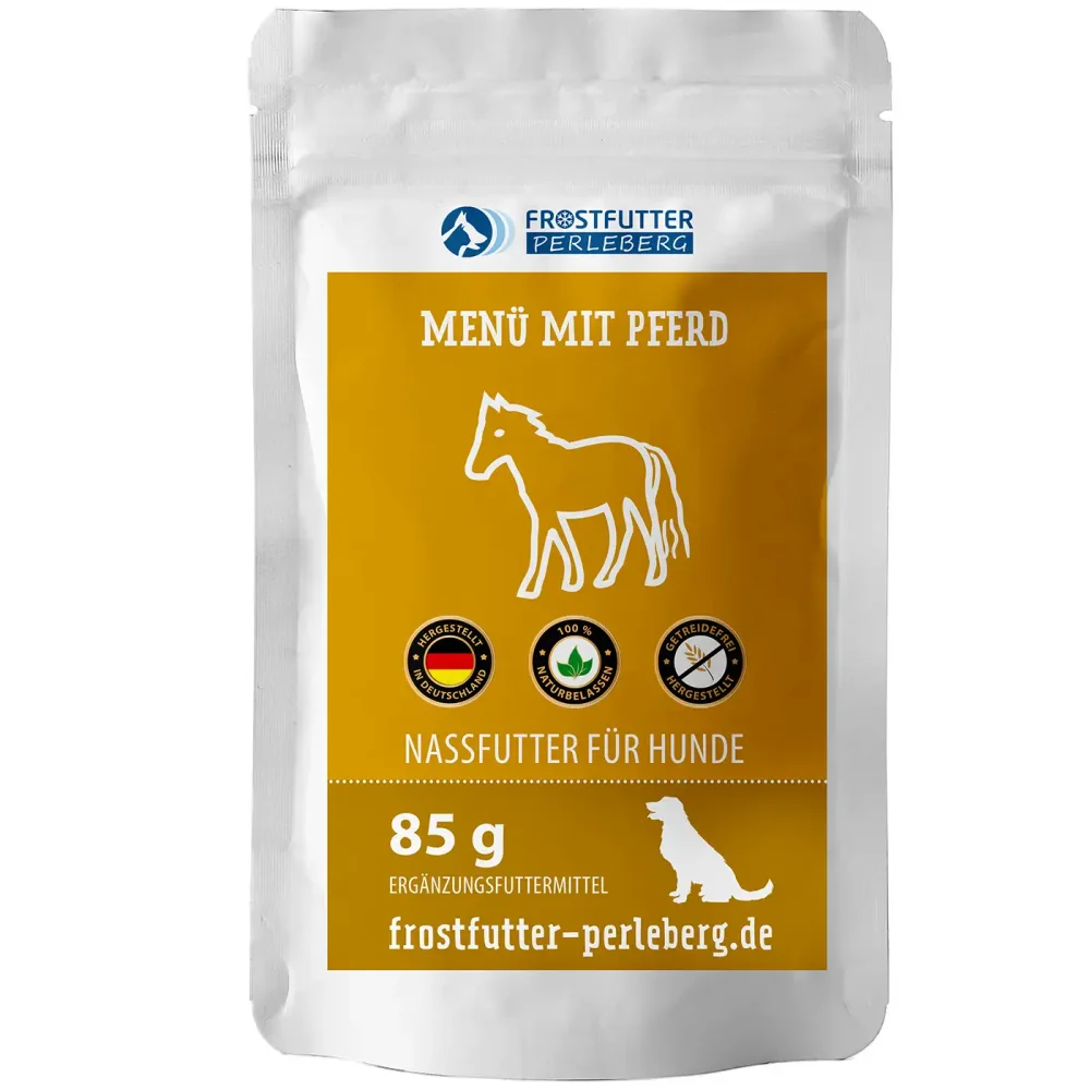 Flodheste-menu (tilberedt)