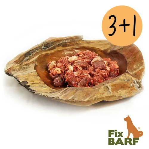 Take 4, pay 3 Poultry Complete Menu - Fix-BARF®