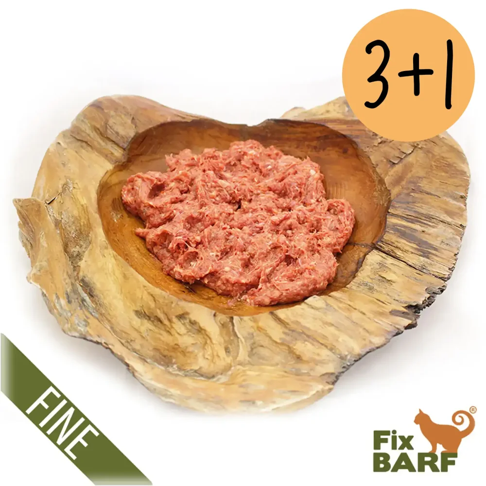 Buy 4, pay for 3 – Poultry (minced) Complete Menu - Fix-BARF®