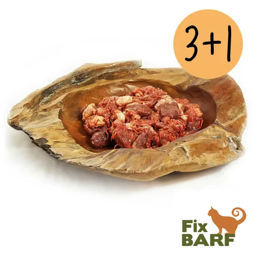 Toma 4, paga 3 Menú Completo de Ave - Fix-BARF®