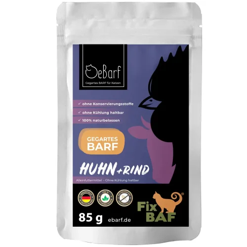 Chicken & beef complete menu - Fix-BAF® (cooked)