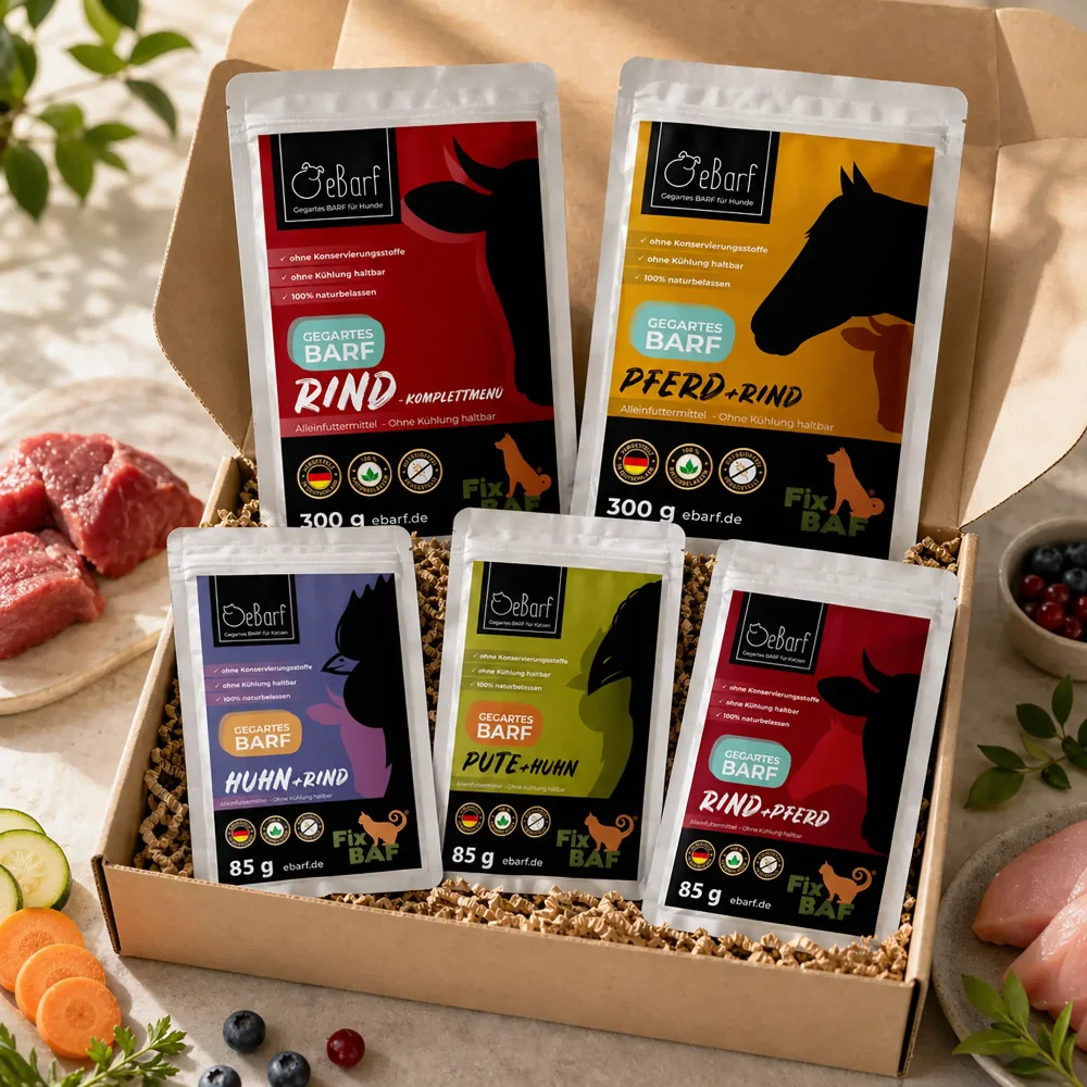 Paquete de Prueba de Menús Completos en Pouch para Perros & Gatos