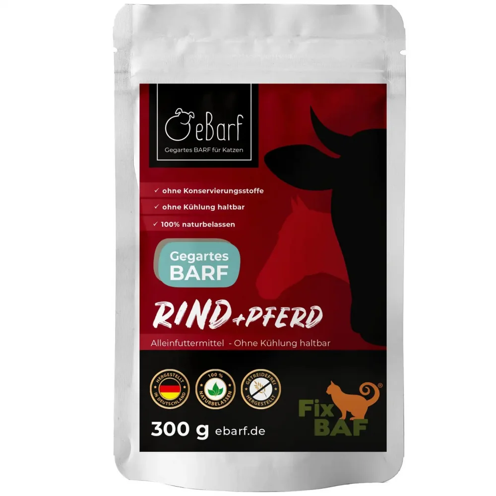 NASS29 Rind & Pferd Komplettmenü - Fix-BAF® (gegart)